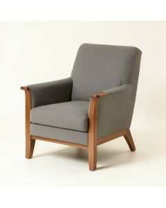 Bilski 24 '' Wide Polyester Wingback Chair (synthetic illustration; no displayed measurements)