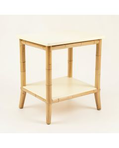 Clay Dale Side Table - Cream (synthetic illustration; no displayed measurements)