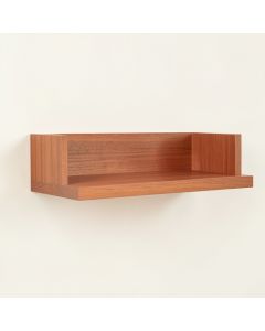 Pine Bluff Wall-Mounted Shelf - Terracotta (synthetic illustration; no displayed measurements)