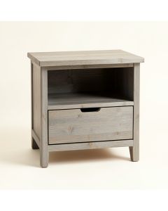 Summit Brook Nightstand - Gray (synthetic illustration; no displayed measurements)