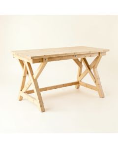 Dune Crossing Empty Workshop Workbench - Beige (synthetic illustration; no displayed measurements)