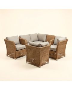 Sheila 3 Piece Rattan Seating Group (synthetic illustration; no displayed measurements)