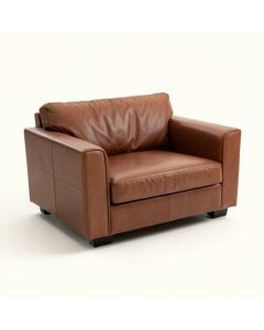 Krehbiel 72 '' Faux Leather Flared Arm Sofa (synthetic illustration; no displayed measurements)