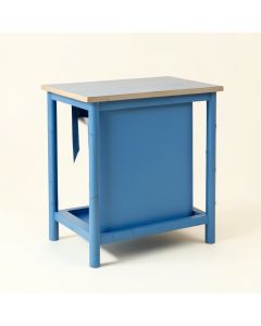 Slate Bend Freestanding Laundry Folding Counter - Blue (synthetic illustration; no displayed measurements)