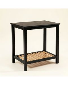 Brook Bend Freestanding Laundry Folding Counter - Black (synthetic illustration; no displayed measurements)
