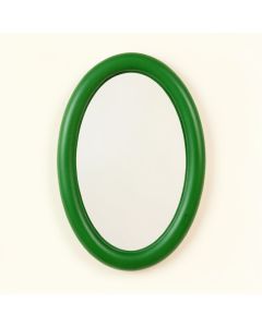 Moss Arc Framed Wall Mirror - Green (synthetic illustration; no displayed measurements)
