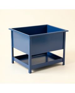 Harbor Crest Empty Raised Planter - Blue (synthetic illustration; no displayed measurements)