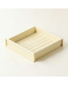 Aspen Edge Empty Under-Desk Cable Tray - Cream (synthetic illustration; no displayed measurements)