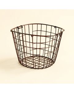 Wire Basket With Label Holder (synthetic illustration; no displayed measurements)