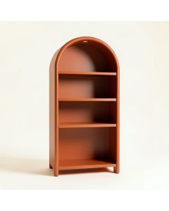 River Falls Freestanding Bookcase - Terracotta (synthetic illustration; no displayed measurements)