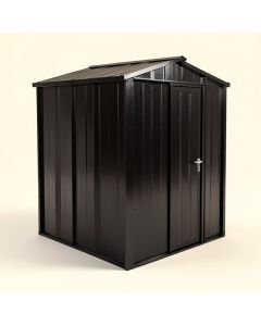 Utility Tool 5 Ft. W X 3 Ft. D Galvanized Steel Lean-To Storage Shed (synthetic illustration; no displayed measurements)