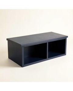 Harbor Crossing Shoe Storage Bench - Navy (synthetic illustration; no displayed measurements)