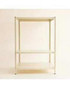 Clay Bridge Empty Seed-Starting Shelving Unit Without Lights - Ivory (synthetic illustration; no displayed measurements)