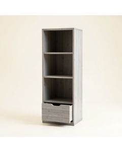 Flint Dell Narrow Cubby Tower - Gray (synthetic illustration; no displayed measurements)