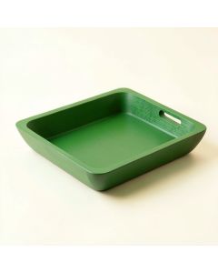 Alder Bend Serving Tray - Green (synthetic illustration; no displayed measurements)