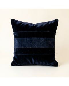 Linden Branch Filled Accent Pillow - Navy (synthetic illustration; no displayed measurements)