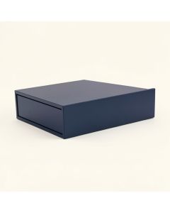 Stone Falls Desktop Monitor Riser - Navy (synthetic illustration; no displayed measurements)