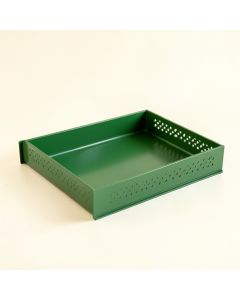 Oak Dell Empty Under-Desk Cable Tray - Green (synthetic illustration; no displayed measurements)