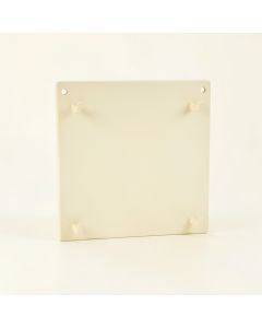 Birch Bluff Empty Wall-Mounted Tool Organizer Panel - Ivory (synthetic illustration; no displayed measurements)