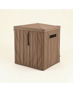 Single Person Traditional Steam Sauna With Remote Control (synthetic illustration; no displayed measurements)
