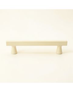 Clay Bridge Cabinet Handle Without Packaging - Ivory (synthetic illustration; no displayed measurements)