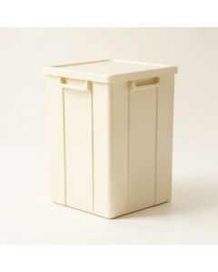 Juniper Bridge Closed Outdoor Storage Box - Ivory (synthetic illustration; no displayed measurements)