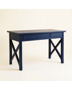 Flint Branch Writing Desk - Navy (synthetic illustration; no displayed measurements)