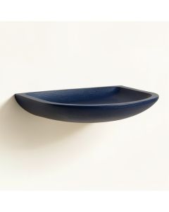 Field Falls Wall-Mounted Cat Perch - Navy (synthetic illustration; no displayed measurements)