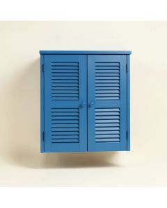 Juniper Dell Wall-Mounted Laundry Cabinet - Blue (synthetic illustration; no displayed measurements)