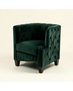 Harnden Tufted Velvet Upholstered Side Chair (synthetic illustration; no displayed measurements)