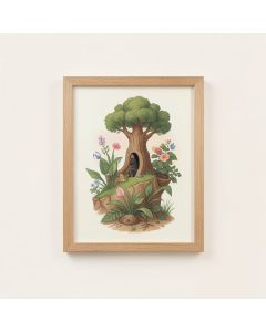 Happy Mud Season ! Framed Textual Art (synthetic illustration; no displayed measurements)