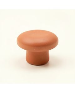 Spruce Bend Cabinet Knob Without Packaging - Terracotta (synthetic illustration; no displayed measurements)