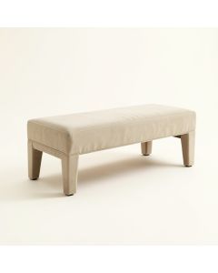 Bedale Upholstered Wood Bench (synthetic illustration; no displayed measurements)