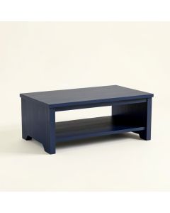 Summit Arc Coffee Table - Navy (synthetic illustration; no displayed measurements)