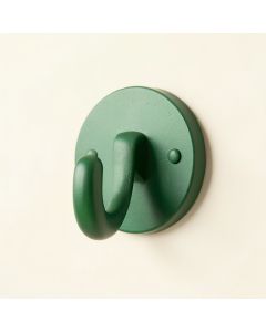 Aspen Bend Wall-Mounted Robe Hook - Green (synthetic illustration; no displayed measurements)