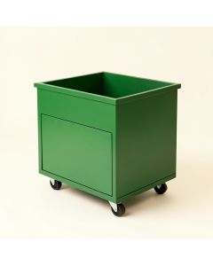 Elm Bend Empty Rolling Workshop Cart - Green (synthetic illustration; no displayed measurements)