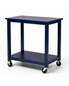Field Bend Empty Rolling Workshop Cart - Navy (synthetic illustration; no displayed measurements)