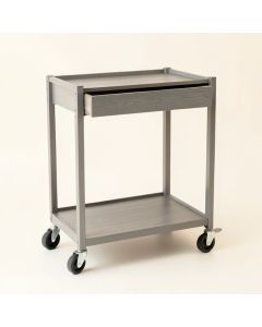 Hazel Canyon Empty Rolling Workshop Cart - Gray (synthetic illustration; no displayed measurements)