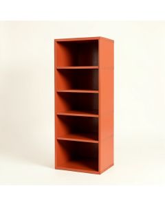 Pine Dale Narrow Cubby Tower - Terracotta (synthetic illustration; no displayed measurements)