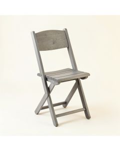Dawn Bluff Folding Outdoor Chair - Gray (synthetic illustration; no displayed measurements)