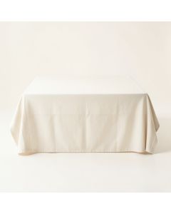 Holly Bluff Flat Bed Sheet - Cream (synthetic illustration; no displayed measurements)