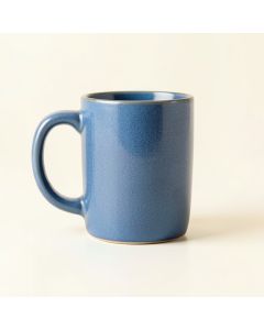 Pine Crest Ceramic Mug - Blue (synthetic illustration; no displayed measurements)