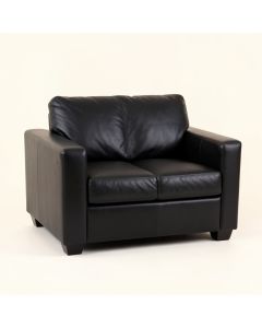 Maynard 80.7 '' Faux Leather Square Arm Sofa (synthetic illustration; no displayed measurements)