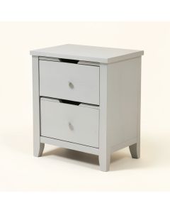 Mcspadden 2 - Drawer Nightstand In Light Gray (synthetic illustration; no displayed measurements)