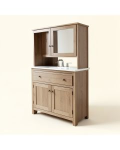 Summitville 37 '' Single Sink Bathroom Vanity (synthetic illustration; no displayed measurements)