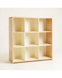 Lake Crossing Freestanding Bookcase - Cream (synthetic illustration; no displayed measurements)