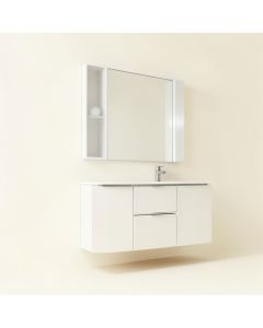 Carol-Ann 48 '' Wall-Mounted Single Bathroom Vanity Set (synthetic illustration; no displayed measurements)
