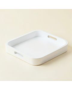 Aspen Crest Serving Tray - White (synthetic illustration; no displayed measurements)