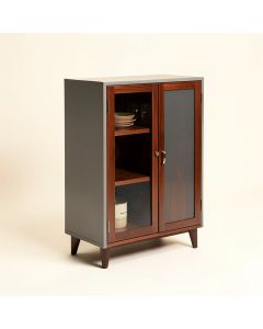 Buena Vista Mid Century Wine And Bar Cabinet (synthetic illustration; no displayed measurements)