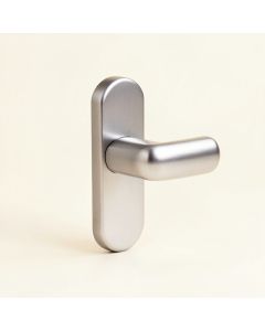 Broadway Lever With Collins Trim Non-Turning Lock (synthetic illustration; no displayed measurements)